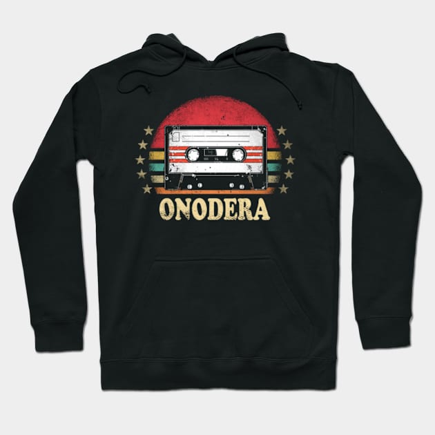 Personalized Name Onodera Vintage Styles Cassette Anime Hoodie by Pippa Koning